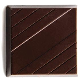 square dark chocolate bar
