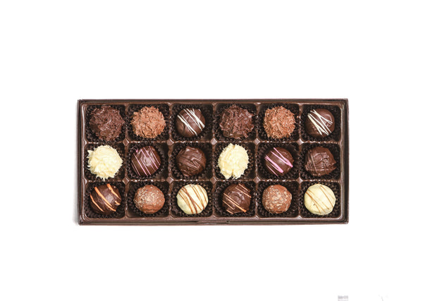 truffle collection 18  piece map