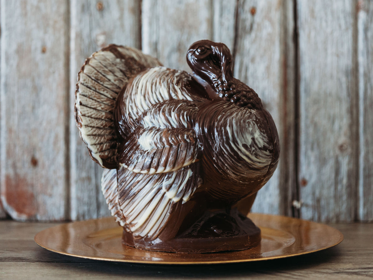 Large Chocolate Turkey – Mr. B's Chocolates